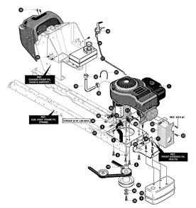 Part Location Diagram of 57366 Murray Screw 10- 16X.50